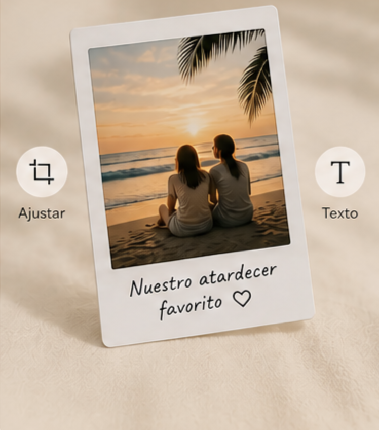 Personaliza tus fotos